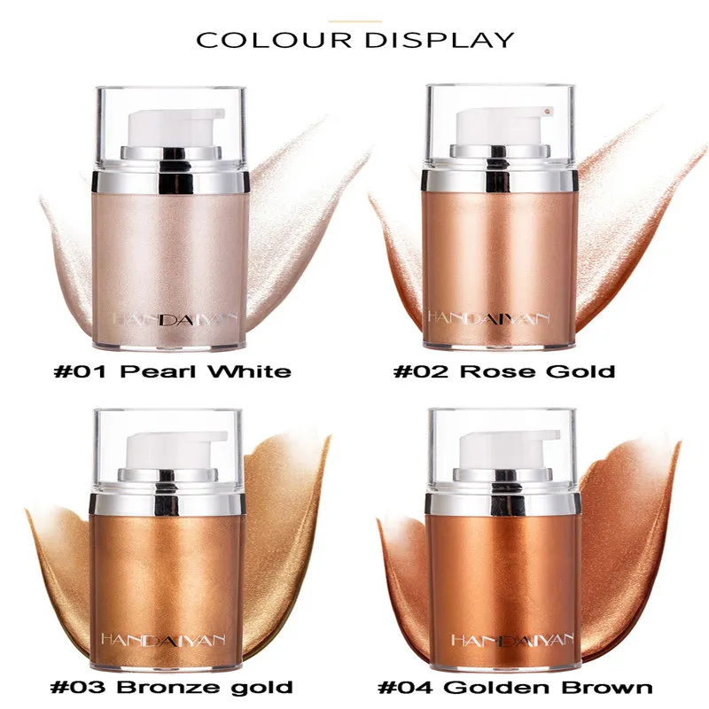 Жидкий хайлайтер основа для макияжа Профессиональный осветитель лица консилер