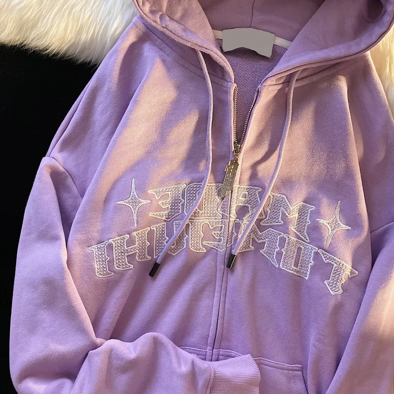 

Korean Streetwear Hooded Long Sleeve Oversize Sweatshirts Vintage Harajuku Hoodies Japanese Preppy Style Ulzzang Hoodie