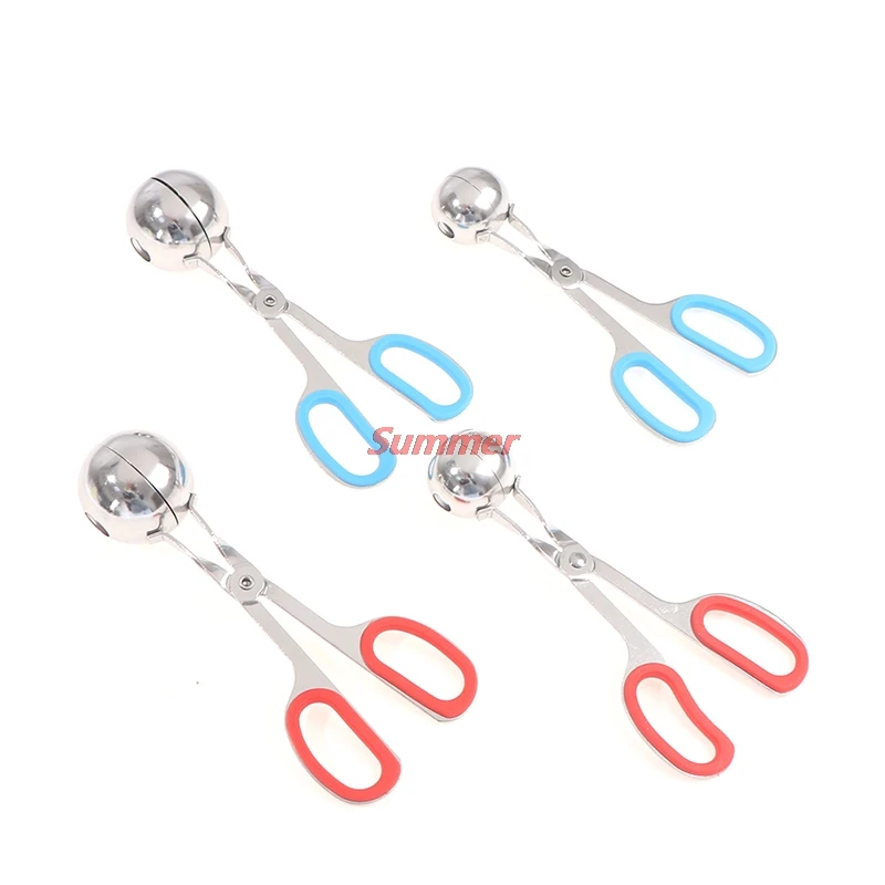 

New Stainless Steel Meat balls Clip Non-sticky Meatballs Rice Balls Maker Clip