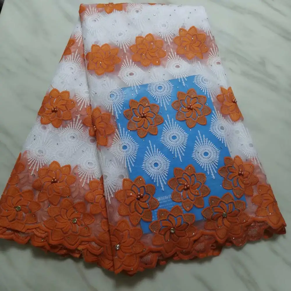 2019 Latest Nigerian lace fabrics embroidered african fabric 2018 high quality cheap wholesale price | Дом и сад