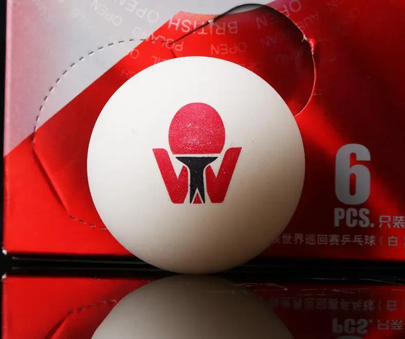 Мячи для настольного тенниса DHS 2019 ITTF WORLD TOUR 3 звезды D40 + специальная версия мячи