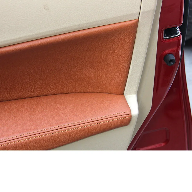 

Lsrtw2017 for Toyota Corolla E180 Car Door Anti-kick Mat Armrest Cover Decorative Interior Accessories 2014 2015 2016 2017 2018