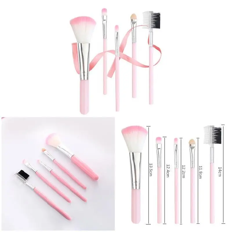 5 шт./набор кисти для макияжа | Красота и здоровье