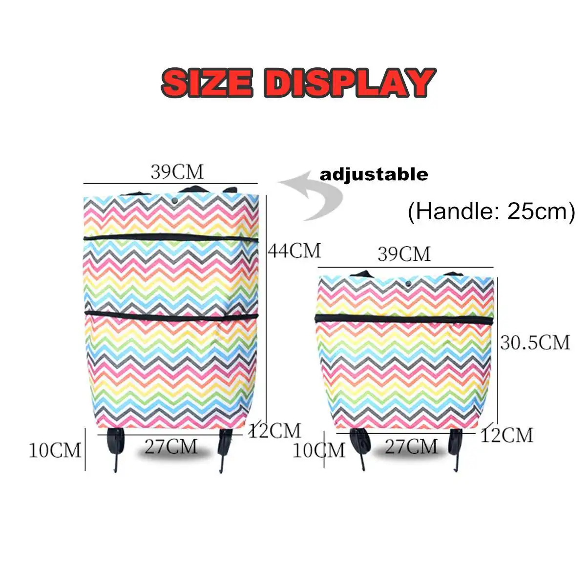 сумка для покупок тележка на колесах шопер Складная прачечной рынка портативная