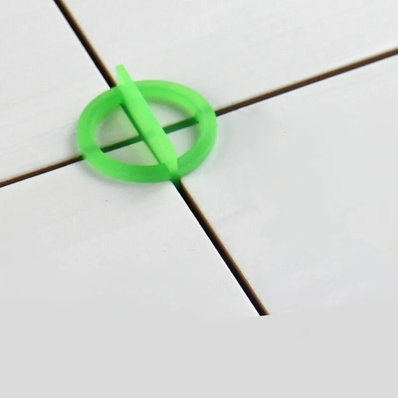 

100pcs Removable Tile Leveling System Slit Locator Floor Laying Tile Alignment Leveler Clips Construction Tool 1.5 / 2.0 / 3.0mm