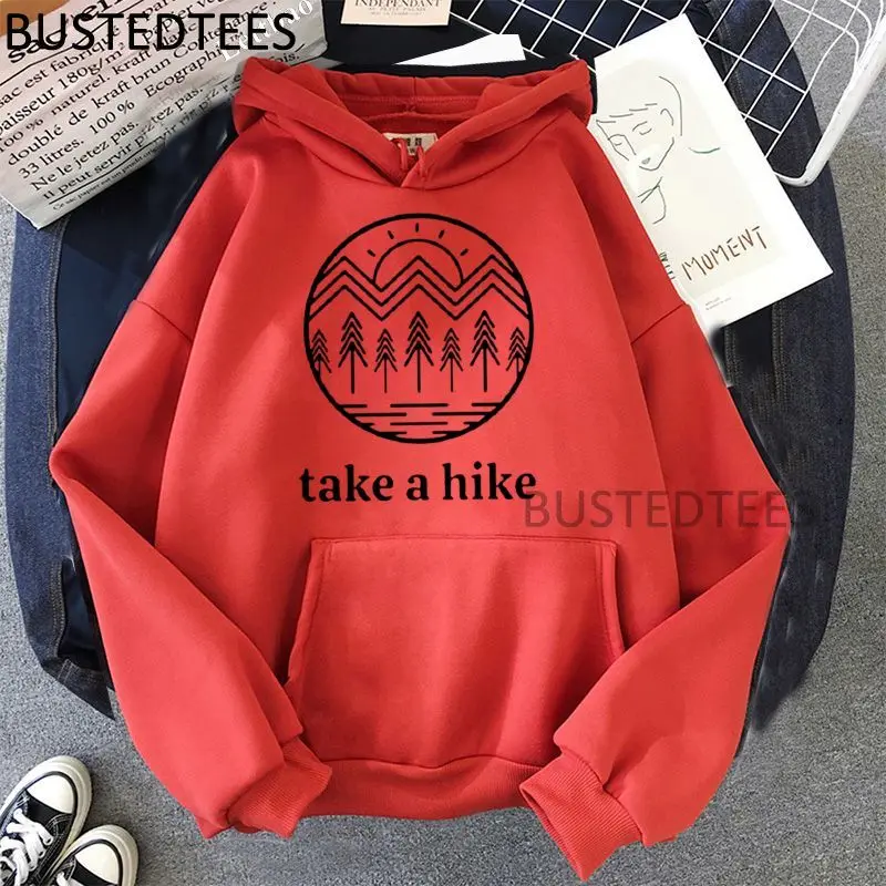

Take A Hike Women Hoodies Funny Hoodies Casual Streetwear 2021 New Fashion Long Sleeve Hoodies Hip Hop Tops Sweatshirts Tops