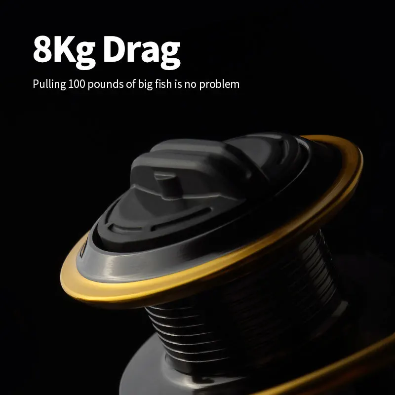 

Spinning Reel 12BB+1 Stainless Steel Fishing Reel Metal Coil Spool Molinete Fishing Reel Spinning Pesca Carretilha De Pesca