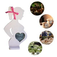 mothers day gift wedding wooden po frame pregnant women home decoration body props decorations baby mother 312