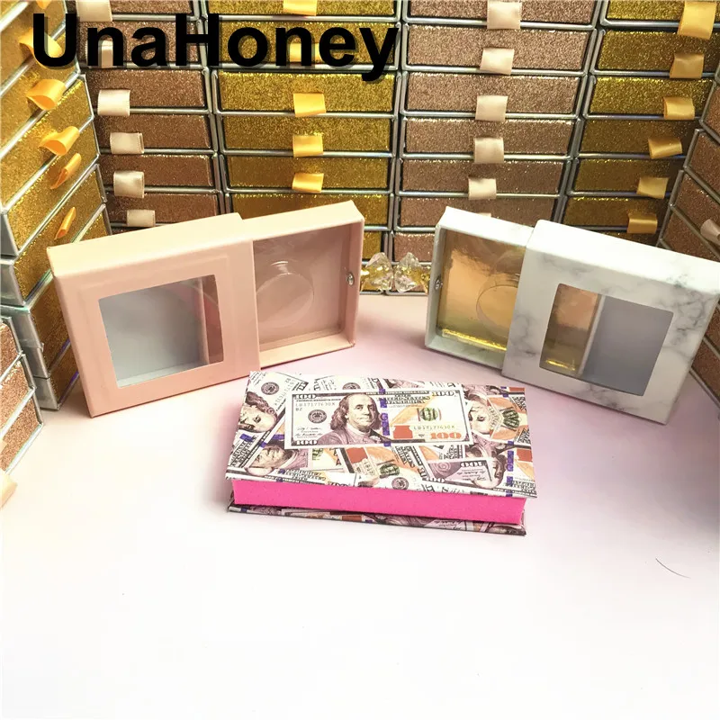 Коробка для упаковки накладных ресниц из норки под заказ с вашим логотипом