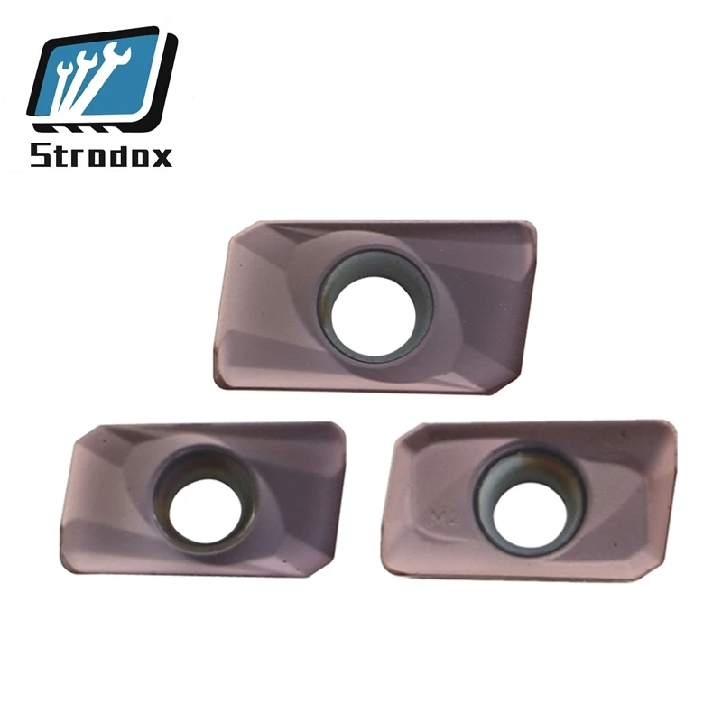 

10pcs/lot milling cutter CNC turning tools blade Aluminum parts lathe milling inserts APMT 1135 1604 PDER H2 M2 carbide insert