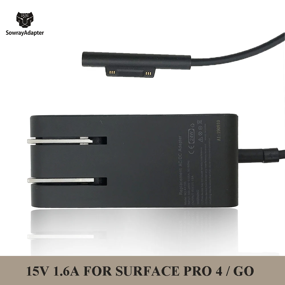 Оригинальное OEM Microsoft Surface Pro 4 зарядное устройство для адаптера переменного тока M3