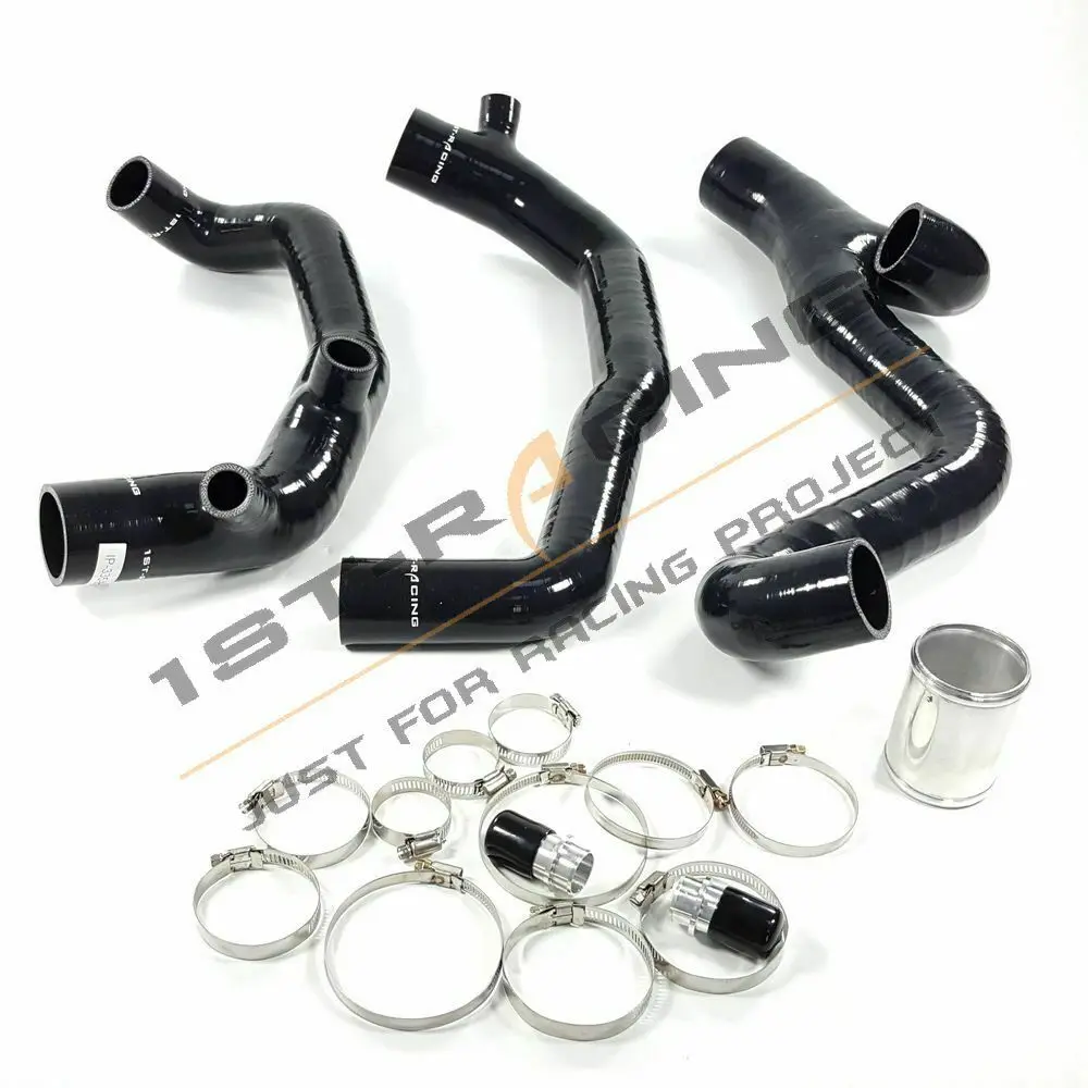 Силиконовый Впускной клапан Турбо 2 дюйма + выходное зарядное устройство для труб