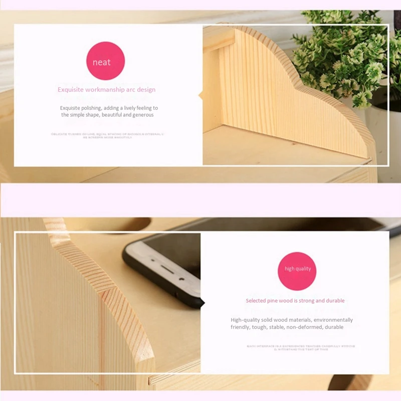 comprar Grande Caixa De Gerenciamento Cabo Cabo Cabo De Madeira Gestão Organizador Caixa De Armazenamento Para Mesa Tv Computador Usb Hub Sistema A