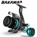 Катушка для спиннинга BAKAWA DK 1000-7000, 10 кг, Передаточное отношение 5,2: 1, металлическая катушка, колесо для соленой воды, CNC Rocker
