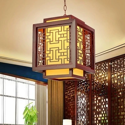 Подвесные светильники в китайском стиле под старину настенная лампа для