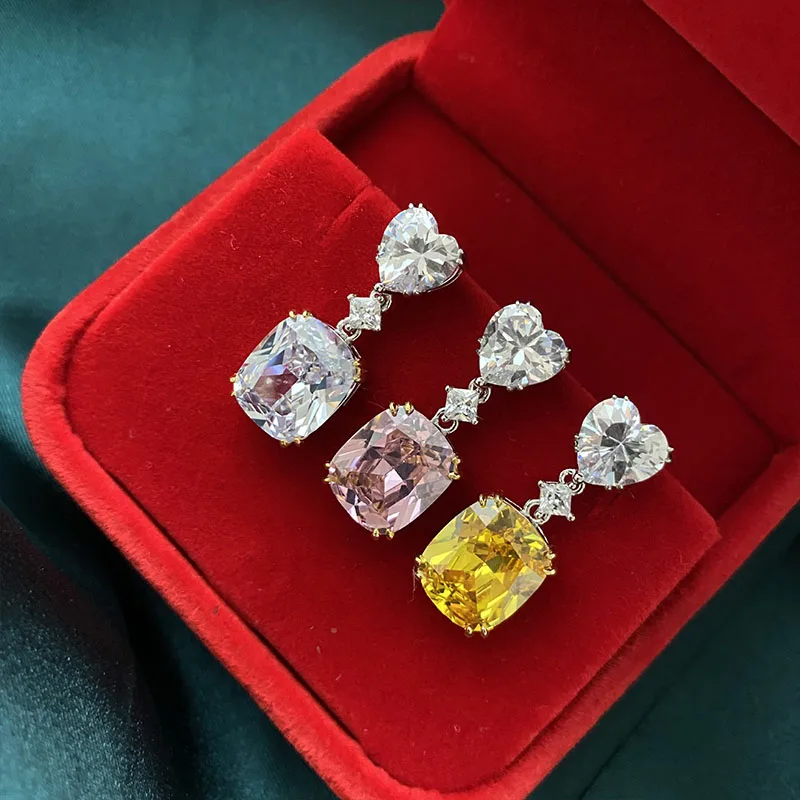 FUN BEAUTY 2020 женские новые модные циркониевые супер серьги простые и большие