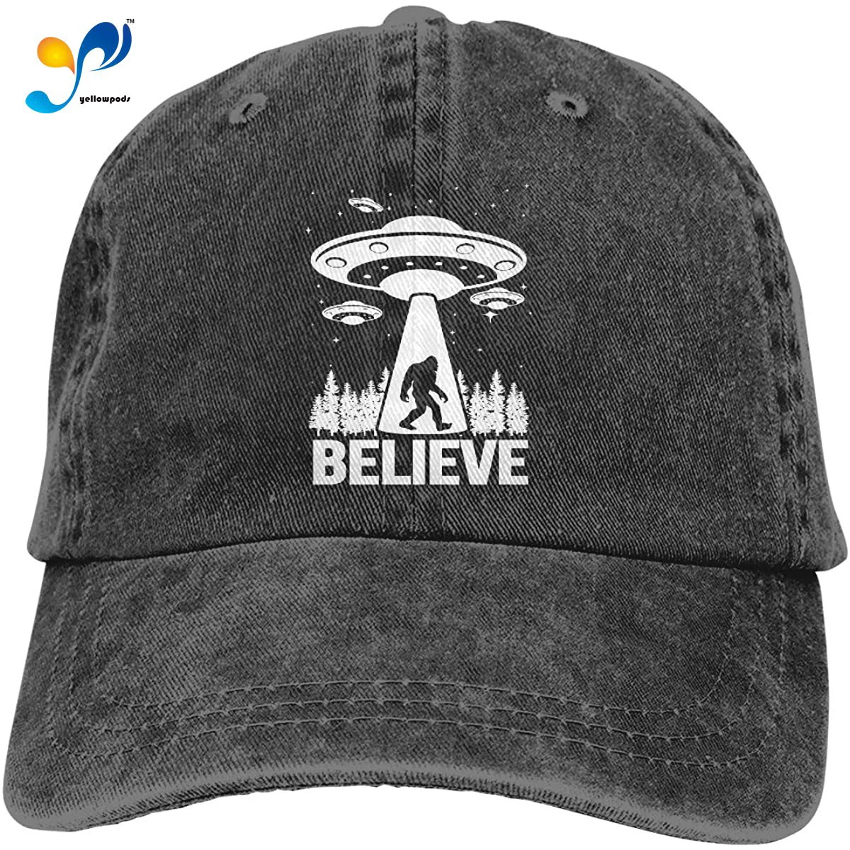 Bigfoot НЛО похищения унисекс Мягкая Кепка с якорем модная шапка в винтажном стиле