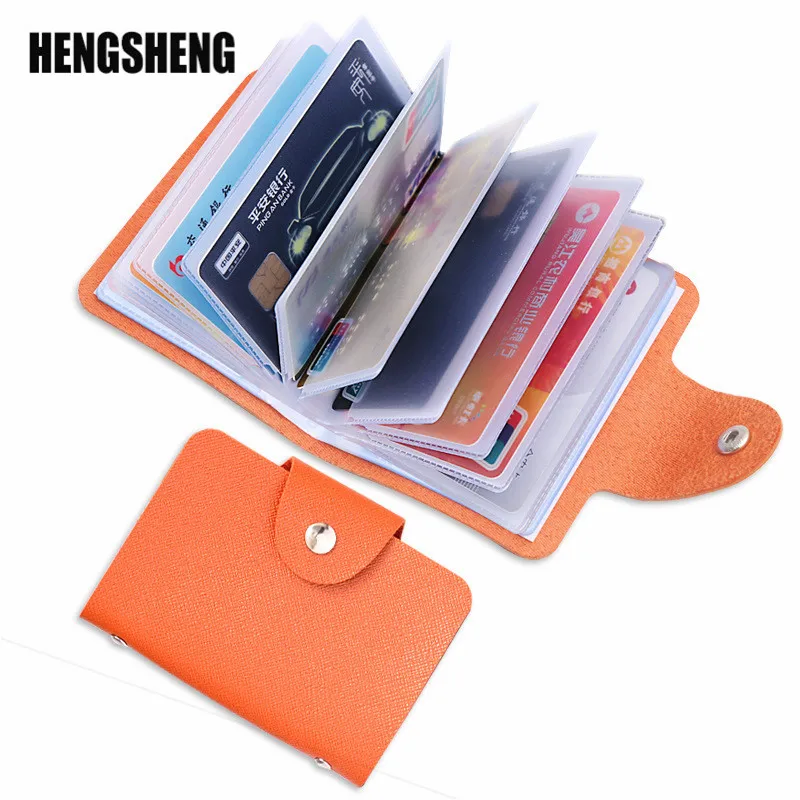 ПВХ многокарточный пакет 24 бита чехол для карт бизнес держатель сумка кредитных