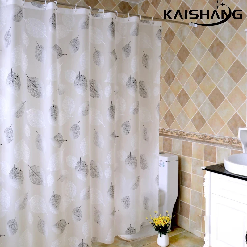 K water nature shower занавески для кухни модные серые листья романтическое искусство