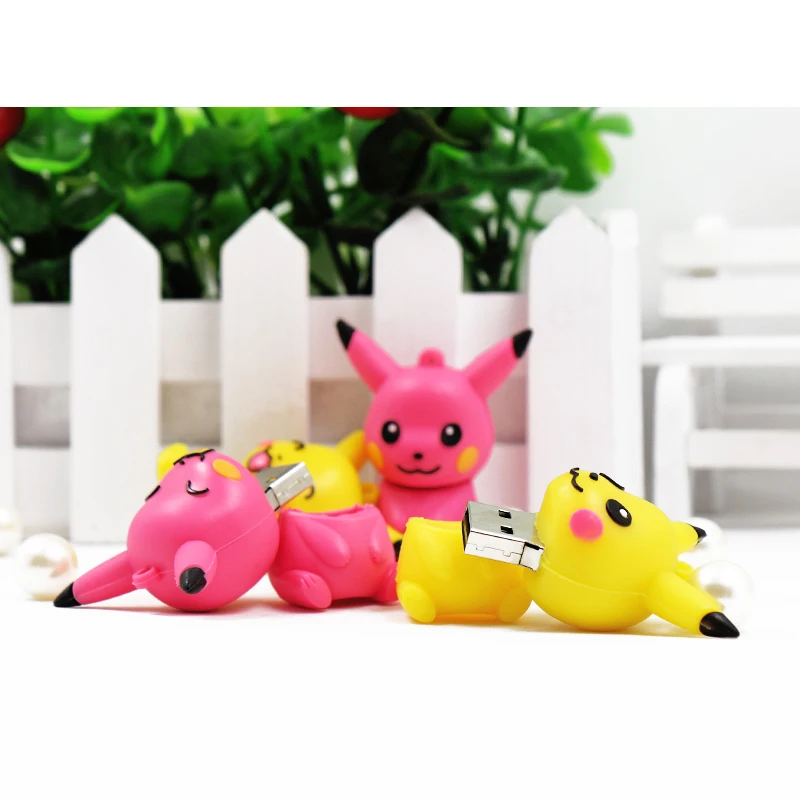 Новинка, Милый Пикачу, USB флеш-накопитель, USB 2,0, флеш-накопитель, Миньоны, карта памяти, флешка, 4 ГБ, 8 ГБ, 16 ГБ, 32 ГБ, 64 ГБ, подарок