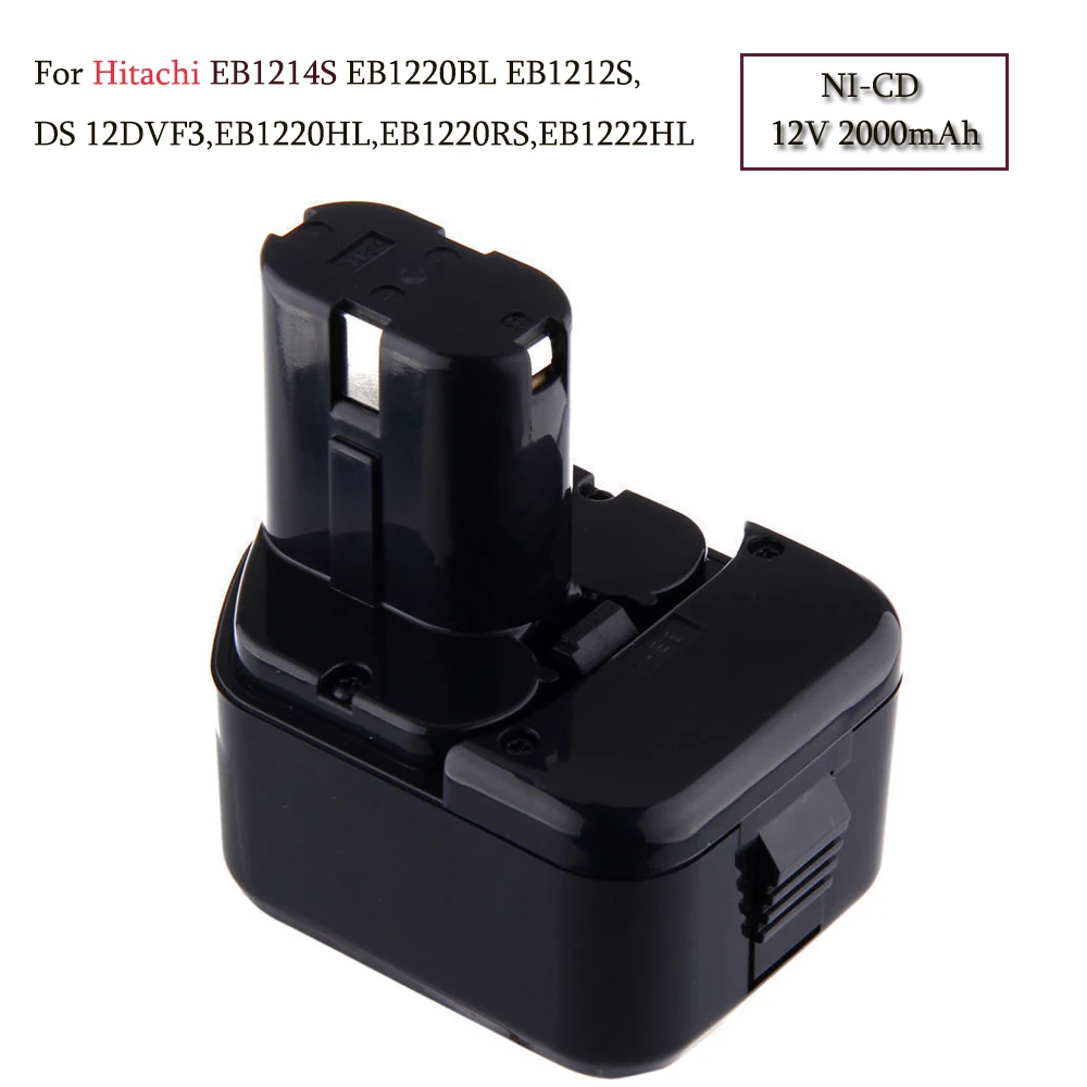 Обновление высокое качество 12V 2000 мА/ч 2.0Ah батарея для Hitachi EB1214S EB1220BL EB1212S WR12DMR CD4D