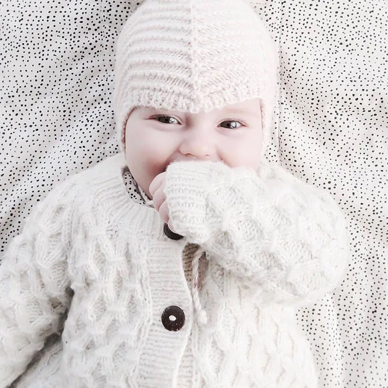 Свитер для маленьких девочек и мальчиков комплекты одежды 2020 весенний вязаный