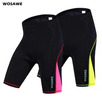 wosawe womens cycling shorts gel padded biking bicycle short pant quick dry ciclismo summer spandex mtb shorts s xl