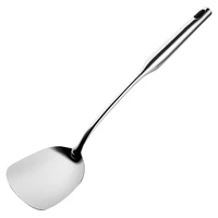 spatula ladel stainless steel spatula thickened spatula household anti scald long handle