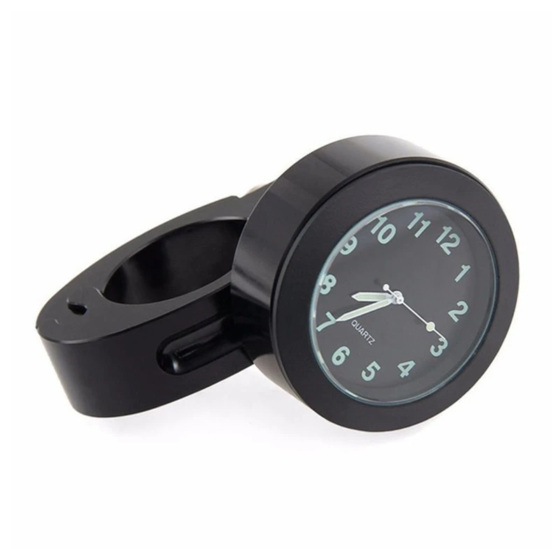 

Universal 7/8 inch Motorcycle Handlebar Watch Waterproof Shockproof Buckle Mount Clock Watch for Scooter Motor Bike