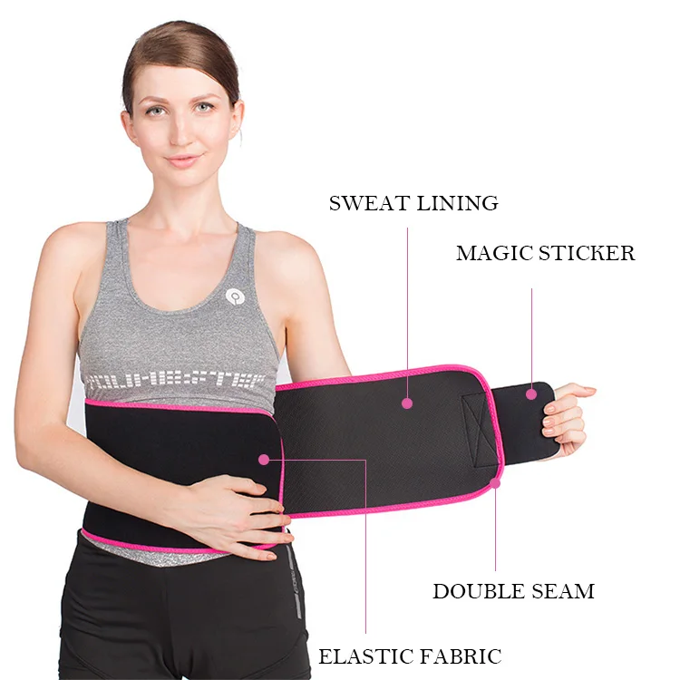 Легкий спортивный поясной ремень фитнес корсет для живота регулируемый легко