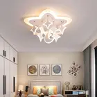 Потолочная лампа для спальни, лампа для детской комнаты, лампа для принцессы, лампа для комнаты для девочек, лампа для спальни с Луной и звездами