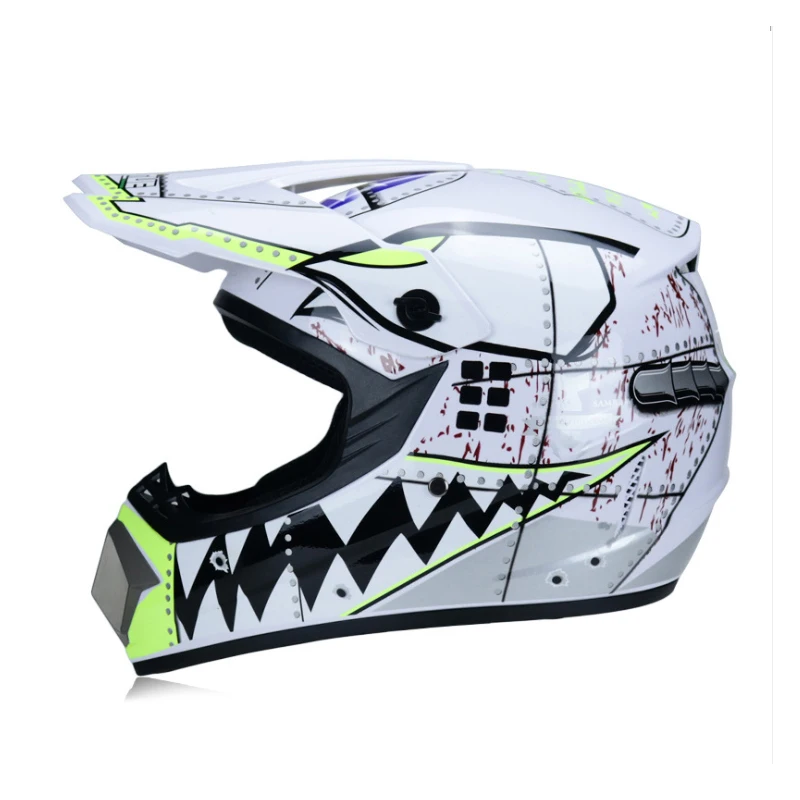 C23 Профессиональный Гоночный Кроссовый шлем hors route Casque Moto Capacete Moto Casco внедорожный мультяшный детский мотоциклетный шлем - Цвет: C23