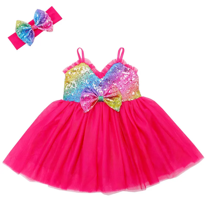 Летнее кружевное платье для маленьких детей платье-пачка с блёстками девочек