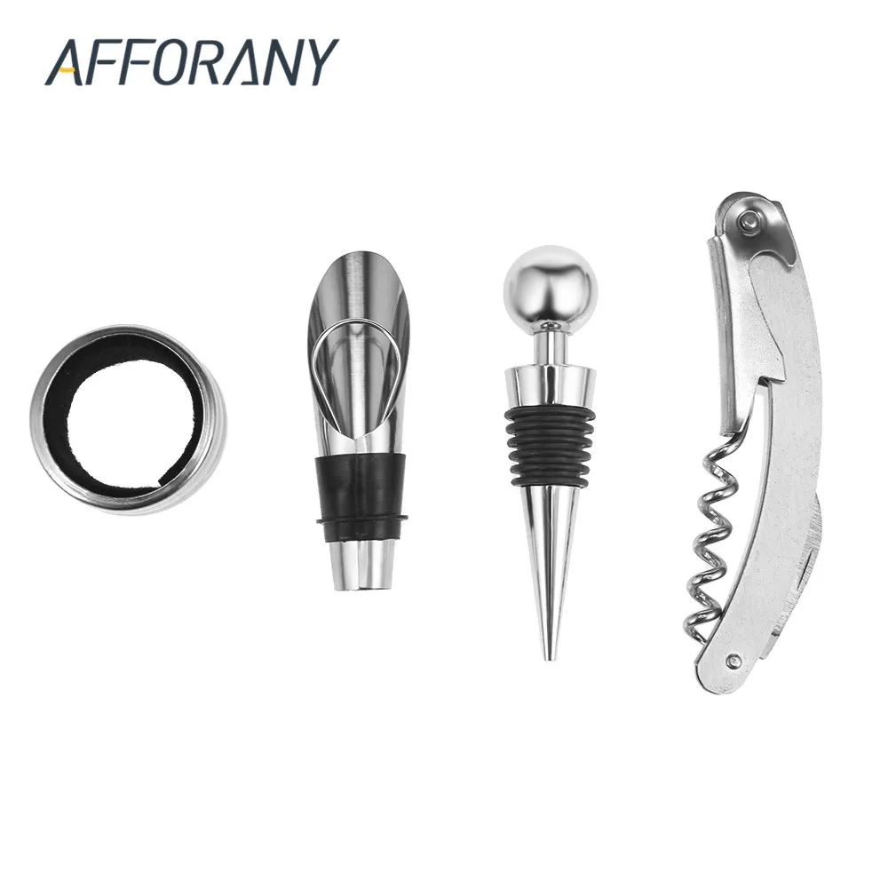 4 шт. набор открывалка для бутылок вина из нержавеющей стали красное вино резак