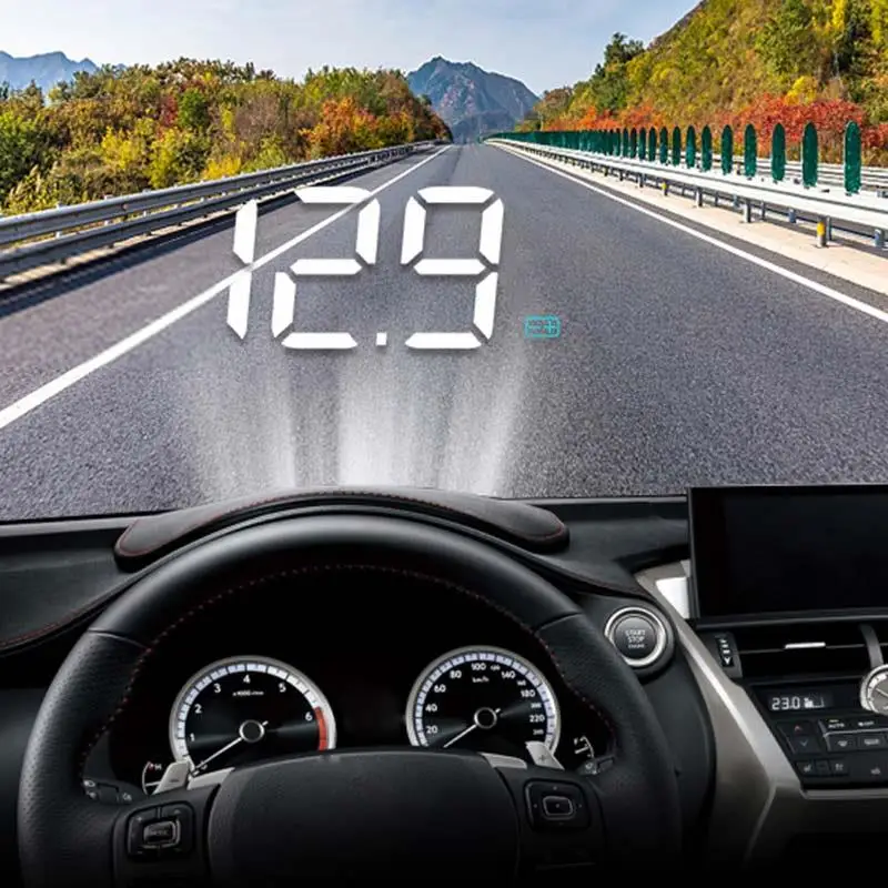 Автомобильный проектор на лобовое стекло Электронная сигнализация повышенной