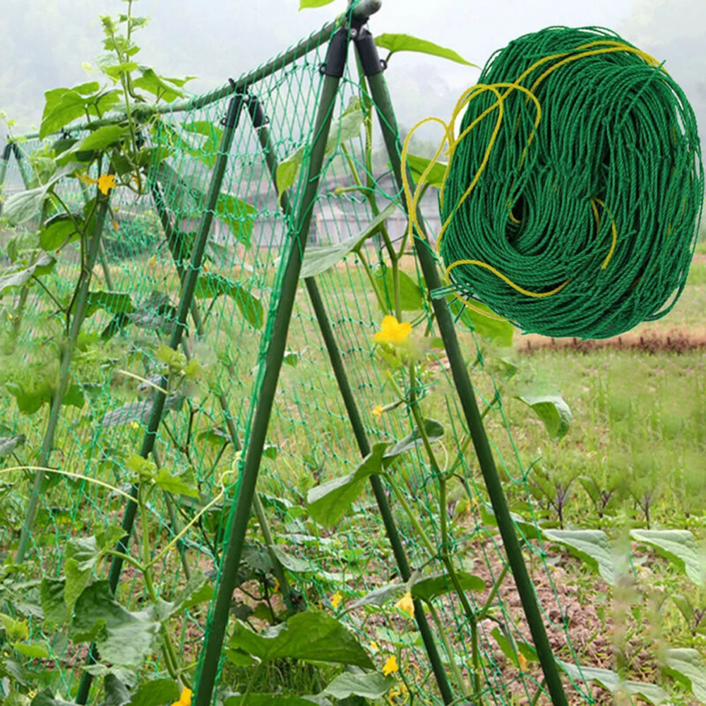 

Nylon Climbing Frame Net Trellis Netting Support Climbing Bean Vegetables