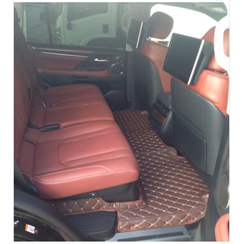 Кожаный салон автомобиля коврики для lexus lx570 lx 570 2008-2020 2012 2013 2014 2015 2016 2017 2018 2019 2020