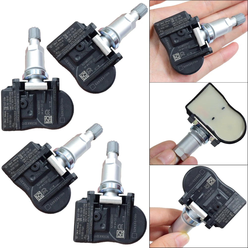 Система контроля давления в шинах (TPMS) с датчиком 52933-3V100 529333V100 433 МГц для Hyundai iX350
