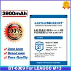 Аккумулятор LOSONCOER для LEAGOO M13, мобильный телефон, аккумулятор на 3900 мАч, 0 циклов, 100% новый