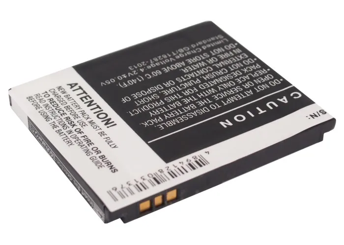 Обновленная батарея Cameron Sino для T Mobile BA S400 HD2 Leo 1300 mAh/4.81Wh|Аккумуляторы мобильных