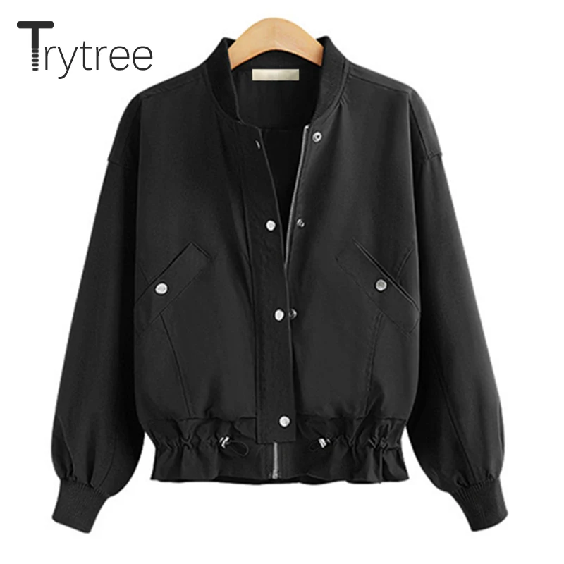 Женское осенне зимнее повседневное пальто Ttytree 2020 Модные свободные топы с