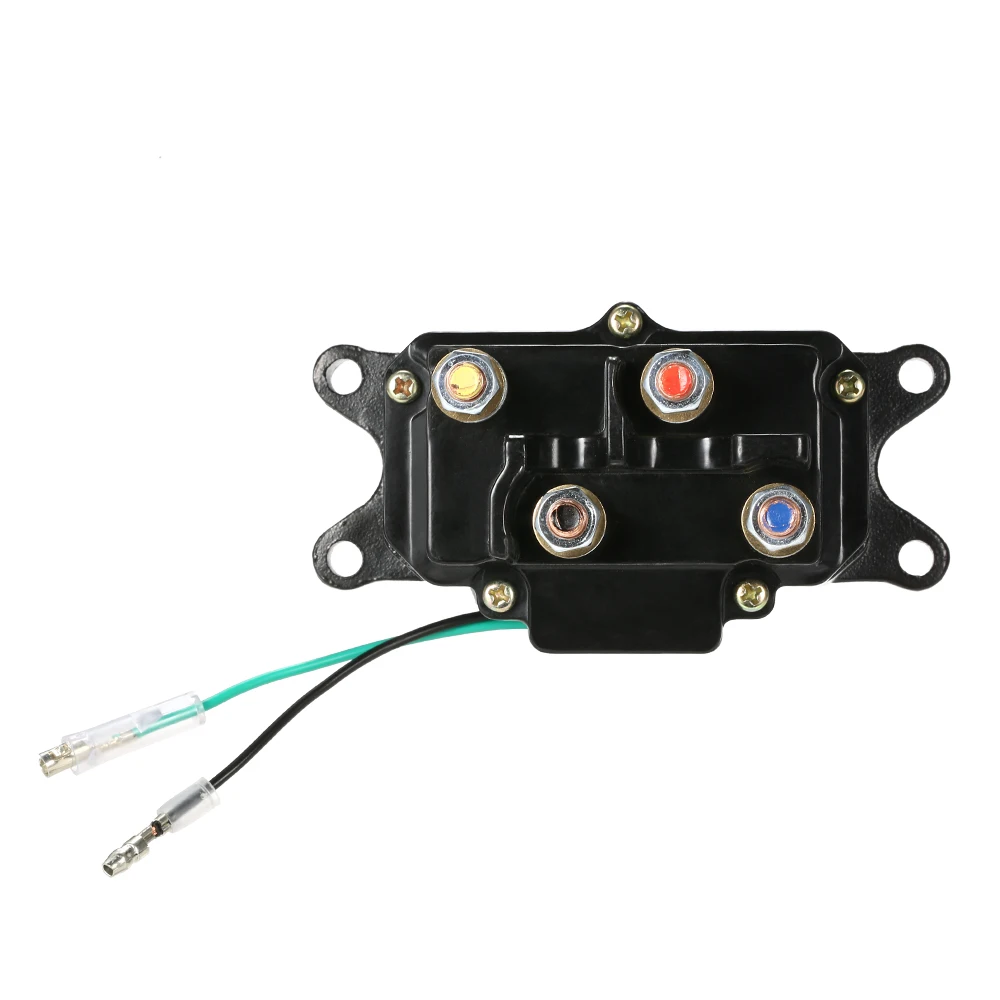 12V solenoid relay contactor winch rocker switch thumb for ATV UTV universal kit | Switches & Relays
