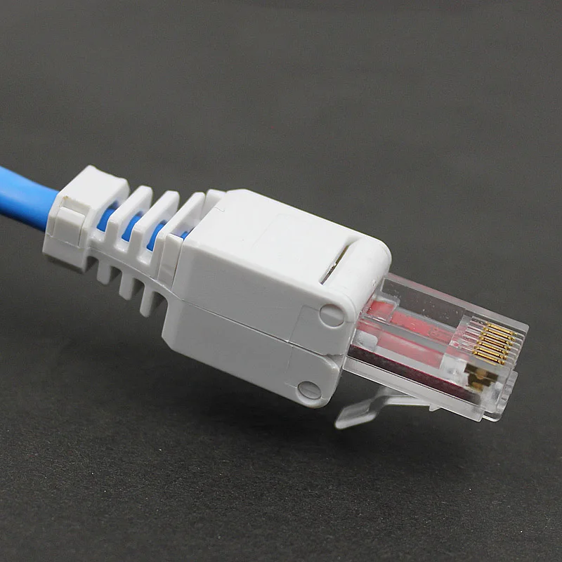 

Super Five Types of Pressure-Free Crystal Head, Clamp-Free Network Cable Head, Sub Network Cable Tool Crystal Head