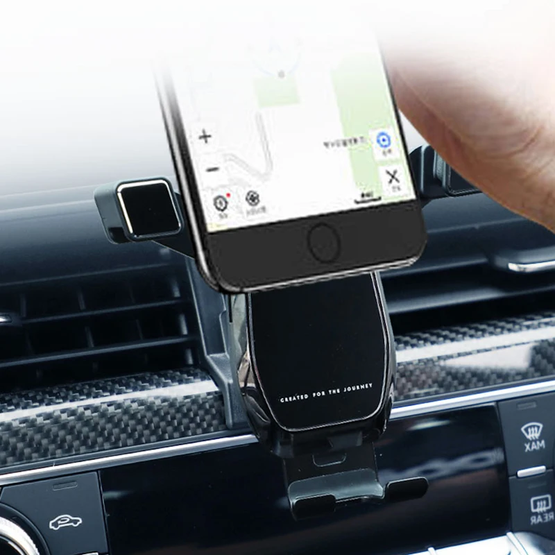 car mobile phone support air vent mount call phone holder for audi a4 b9 accessories 2019 2020 free global shipping