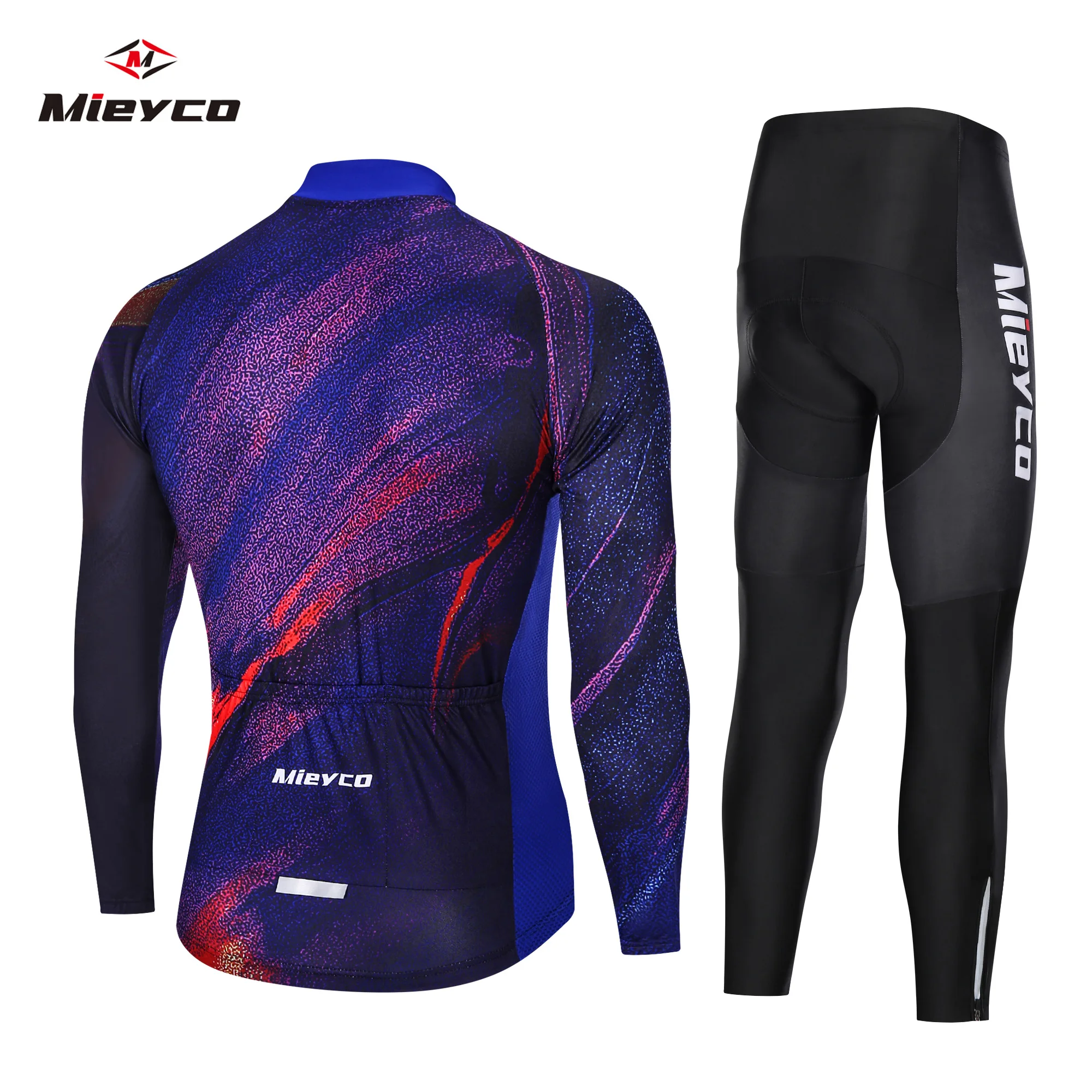 Зимняя Теплая Флисовая одежда для велоспорта мужской велосипедный костюм зимняя