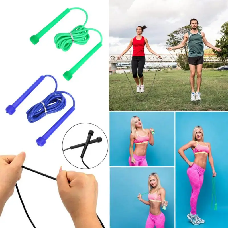 Профессиональная Скакалка с регулируемой скоростью для фитнеса нейлоновые