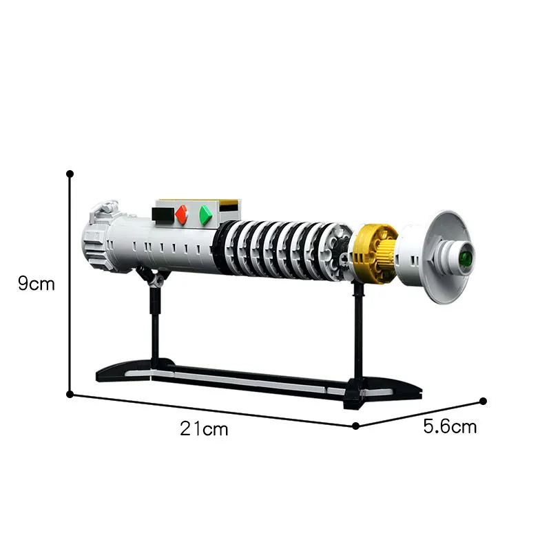 

Lightsaber Star Movie Figures General Robot Grievous Lightsaber hilt Combat Weapon Model Building Blocks Kids Toys Children