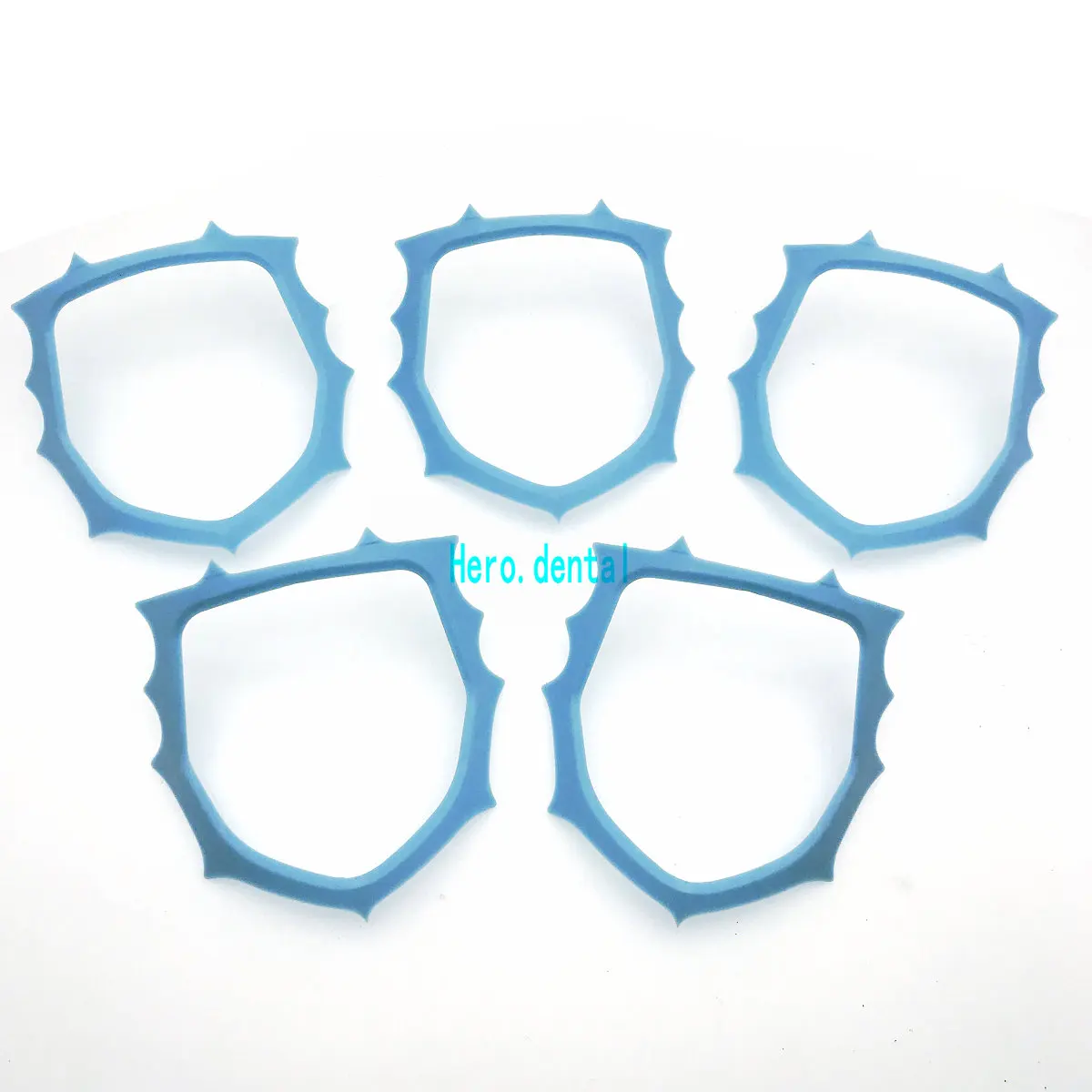 5 шт. автоматический пластиковый держатель для зубных инструментов|rubber dam|dental