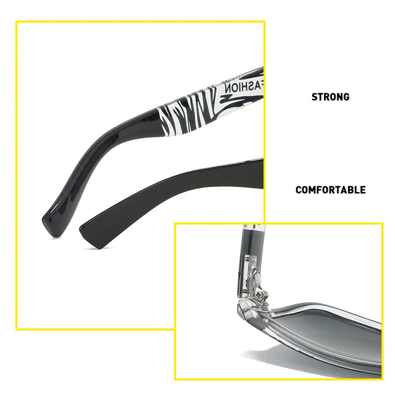 

New Polarized Sunglasses Camping Hiking Fishing Eyewear Male Sun Glasses For Men Retro Luxury Brand Design with Protective Case