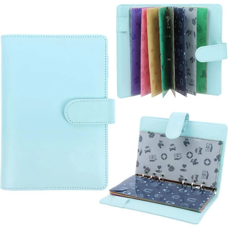 

28 Pieces PU Leather Budget Planner Organizer Cash Envelope System for Budgeting Envelopes for Bill Planner